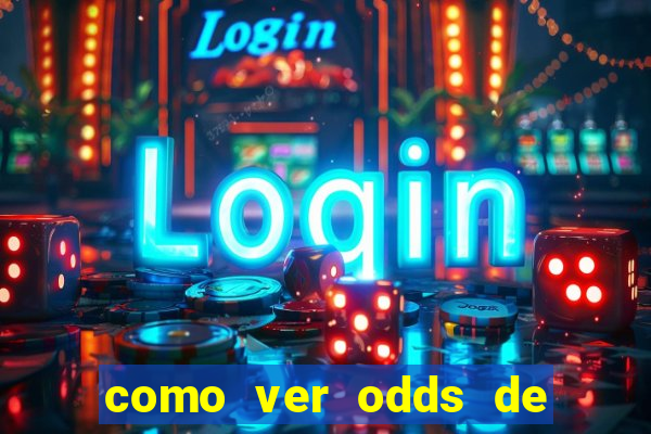 como ver odds de jogos passados